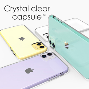 폰시즌,크리스탈 클리어 캡슐 젤리 | 애플	 	아이폰XR (6.1)